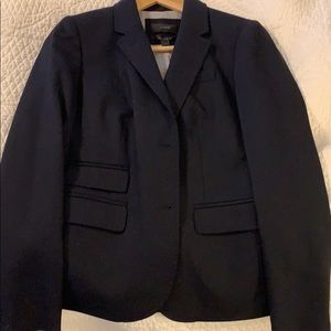 J. Crew wool navy blazer